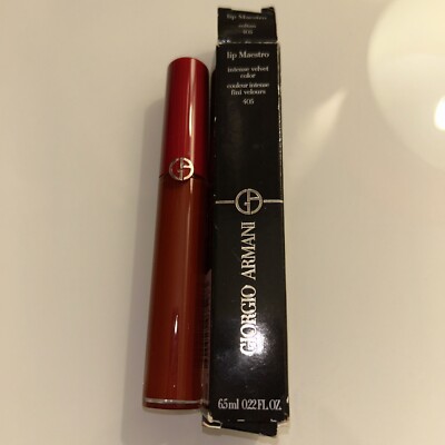 Giorgio Armani Lip Maestro Intense Velvet Lippenfarbe 6,5 ml Farbton Sultan 405