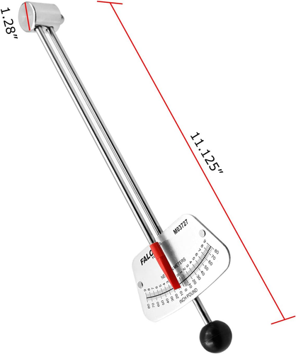 1/4-Inch Drive Beam Torque Wrench 0-80 Inch/Pounds and 0-9 Newton/Meter Torque - Picture 6 of 12
