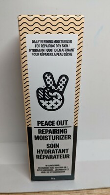 Peace Out Repairing Moisturizer 1.7 oz.  Full size &  NEW