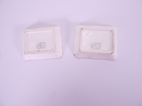 Hal-Sey Fifth Japan Vintage Porcelain Horse Trinket Dishes/Plates 3.5" Set of 2 - Picture 6 of 9