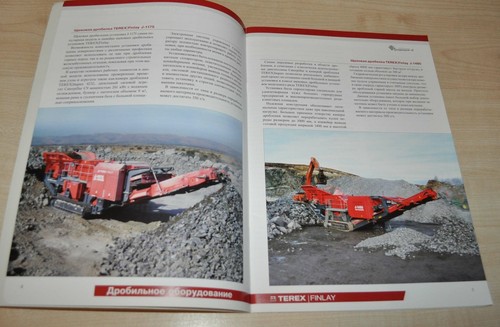 Terex Finlay Catalog crushing & screening & washing equipment Brochure Prospekt - Picture 2 of 8