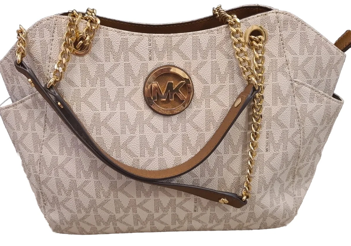 Michael kors purse with mk all over it deals