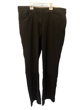 Alfred Sung Women's Black Dress Pants Staple Trousers Slacks Neutral - S 12
