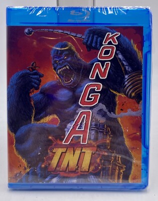KONGA TNT BLU-RAY RARE LIMITED EDITION KAIJU MOVIE SRS CINEMA