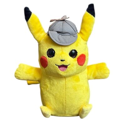 Pokémon Detective Pikachu Movie Interactive Plush Ears Wiggle 12  Works! Talking