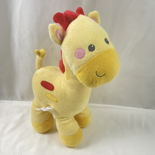 Fisher Price Wind Up Plush Musical Giraffe Soothing Baby Sounds For Naps Trips - Picture 1 of 6