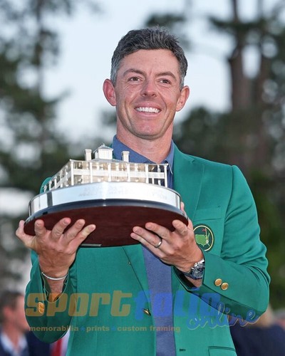 2025 Masters Winner RORY MCILROY Glossy 8x10 Photo Golf Print Trophy Poster