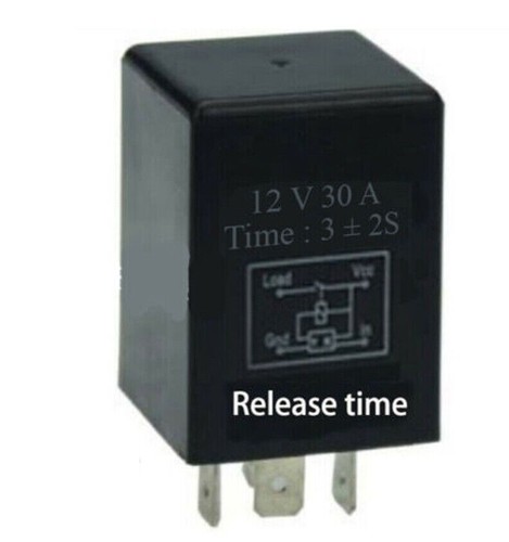 Zeitverzögerungsrelais 12 V KFZ Automatik 5s 10s 1min 5min 10min Schalter Ausschalten