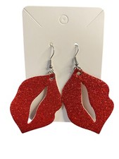 Valentines Day Earrings, FREE SAME DAY SHIPPING, Double Sided, Design 8 of 30