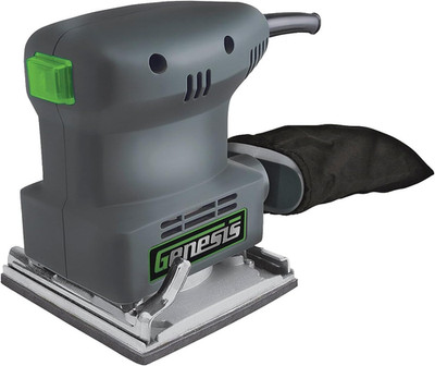 Sander 1/4 Sheet Palm with Palm Grip, Dust-Protected Switch, Dust Bag, a GPS2303