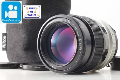    MINT  Nikon Nikkor-Q.C Auto 135mm f2.8 Ai Converted Lens From JAPAN