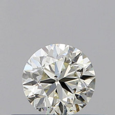 GIA CERTIFIED 4 mm Natural Diamond Loose Round Brilliant L/SI Clarity 0.34 Ct 564.26 per carat