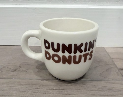 Vintage Dunkin' Donuts Coffee Mug REGO Diner Restaurant Ceramic Cup E997-41