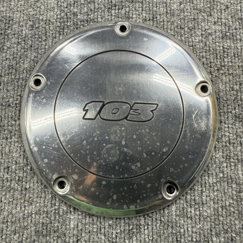 ✅ Harley-Davidson 103 Derby Cover 60769-06 w/ Bolts & Gasket OEM Chrome - Picture 2 of 11
