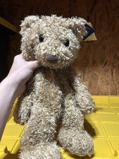 Build a Bear Curly Teddy 25th Anniversary Plush Toy NWT