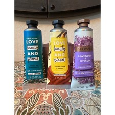 Love Beauty and Planet Hand Lotion Set 3pk 1oz Lavender Vanilla Cedarwood NEW
