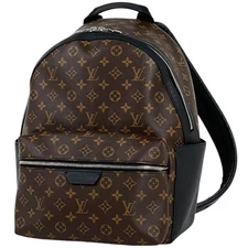 Louis Vuitton Discovery Backpack M46684 Monogram Macassar Brown #BS489
