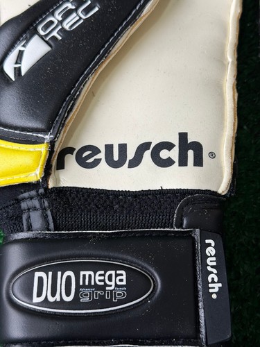 guanti portiere Reusch AC MILAN DIDA 2004 Goalkeeper gloves vintage DUO ORTOTECH - Foto 10 di 10