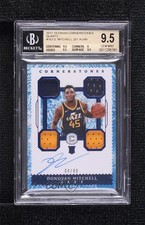 2017 Cornerstones Rookie Quartz 4/49 Donovan Mitchell BGS 9.5 GEM MINT Auto 1lc0