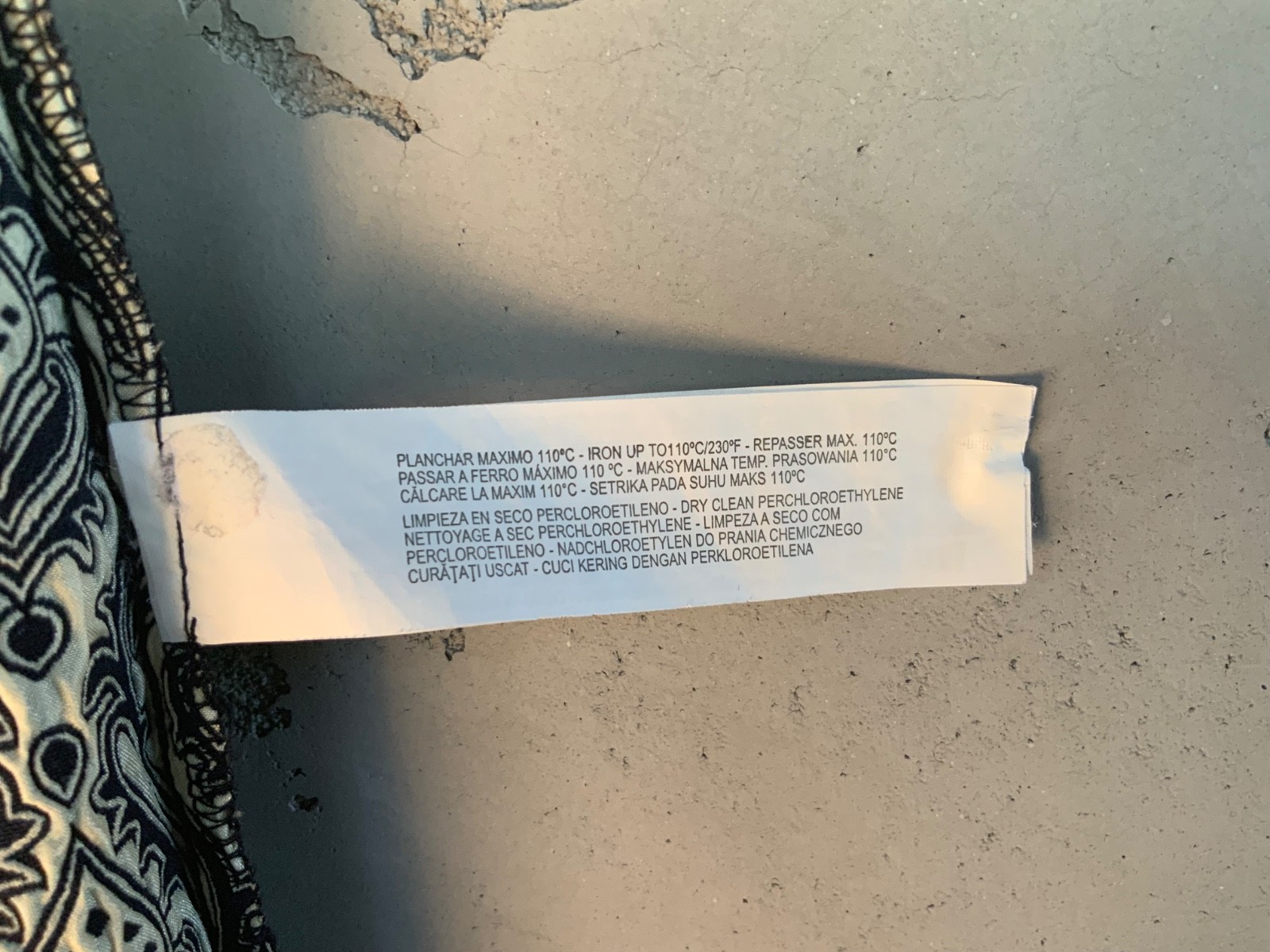 ZARA BASIC Dress Black Geometric Pattern Boxy Sho… - image 16