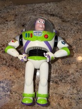 Toy Story Buzz Lightyear 12  Talking Action Figure  andy  on bottom of foot