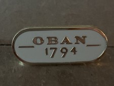 OBAN SINGLE MALT SCOTCH WHISKY LAPEL PIN / PI...