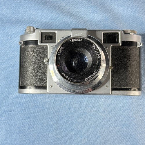 Vintage Leidolf Lordoma 35mm Rangefinder Camera Working