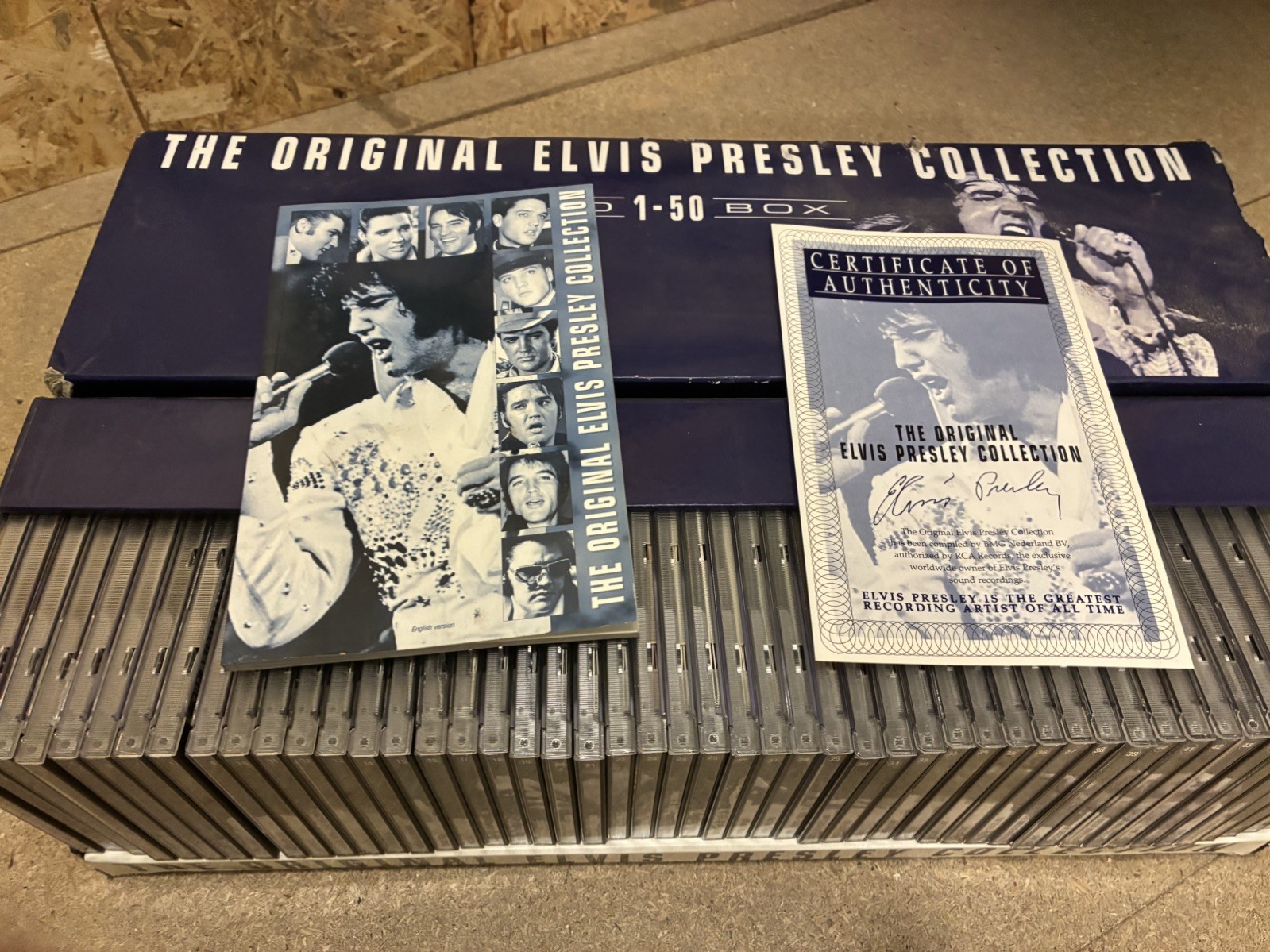 The Original Elvis Presley Collection Complete CD 1-50 Box Set Great Condition 