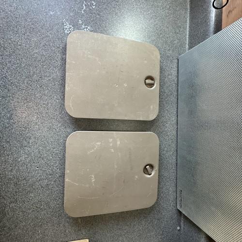 89-95 Toyota Pickup Truck 4-RUNNER Cargo Storage doors (2) Brown / Tan - Picture 2 of 19