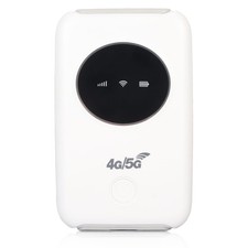 4G LTE USB Modem,300Mbps Unlocked Mobile 5G Router with 10Users,Built in 3200MAh