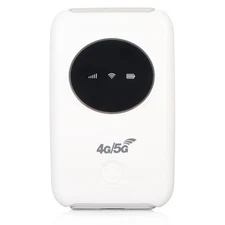 4G LTE USB Modem,300Mbps Unlocked Mobile 5G Router with 10Users,Built in 3200MAh