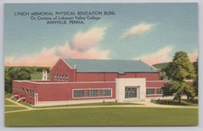 Postcard Lynch Memorial Physical Education Building Annville PA Pennsylvania
