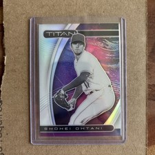 2021 Panini Chronicles - Titan Shohei Ohtani #6 Holo Prizm