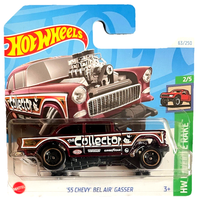 Hot Wheels '55 Chevy Bel Air Gasser Reverse Rake 2/5 2024 63/250 1:64 Modellauto