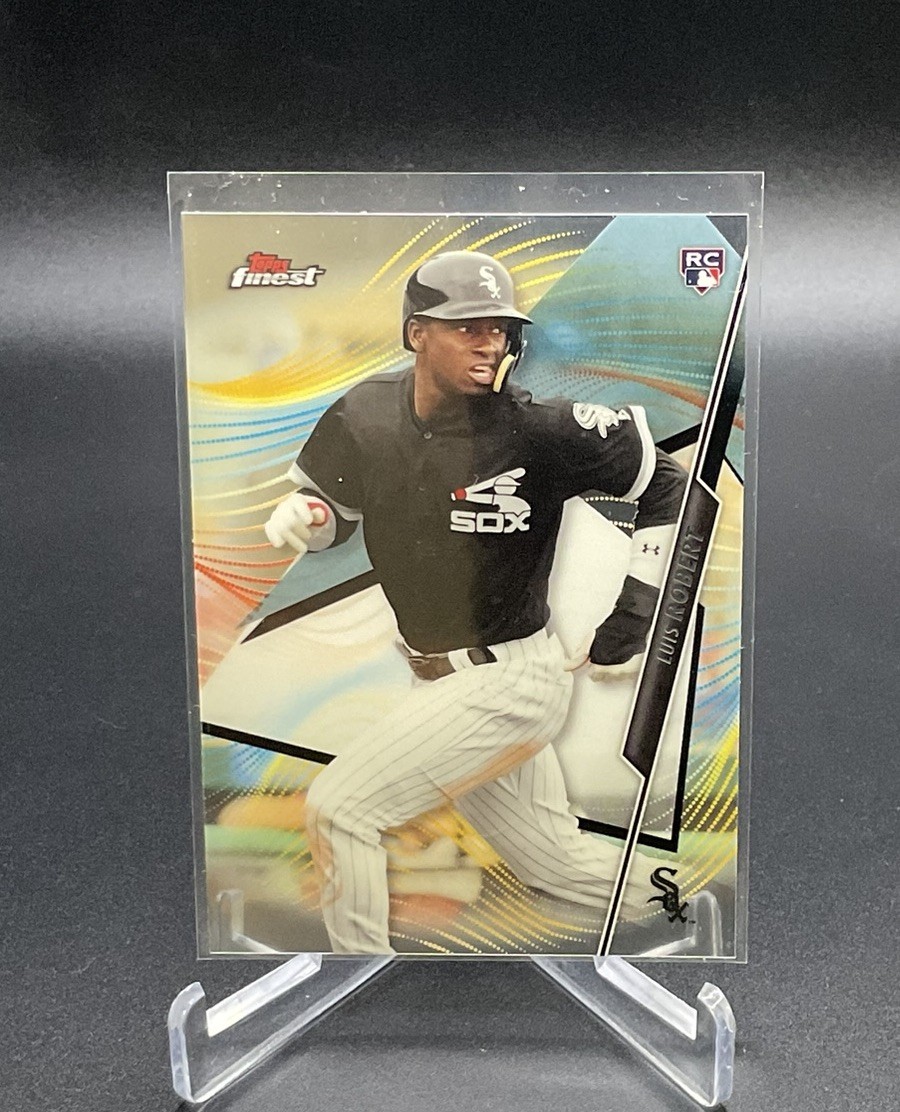 Luis Robert #97 Baseball Cards 2020 Topps Finest trading card — raw and PSA graded price guide
