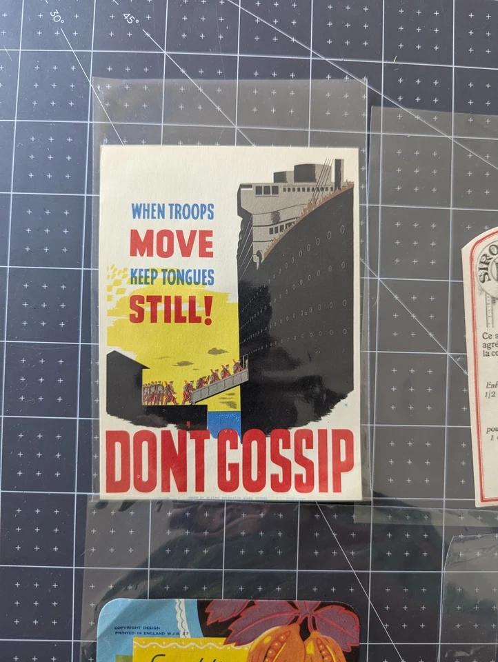 12 etiquetas de marca vintage, refresco crema, grosella negra, sidereta, cola, whisky... Foto 4 de 4