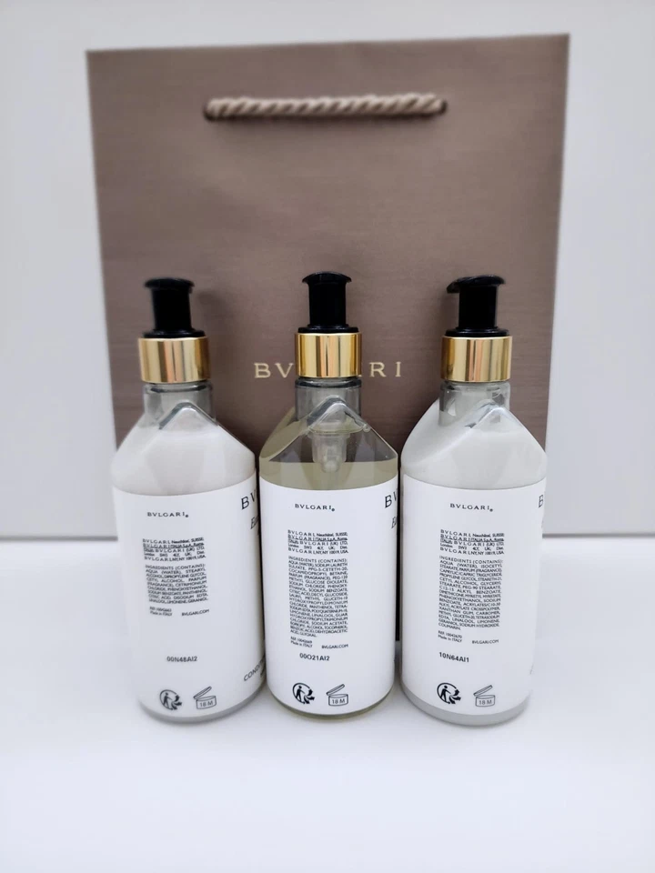 BVLGARI Shampoo , Hair Conditioner, Body Lotion White Tea au the Blanc 300ml New - Image 3 of 4