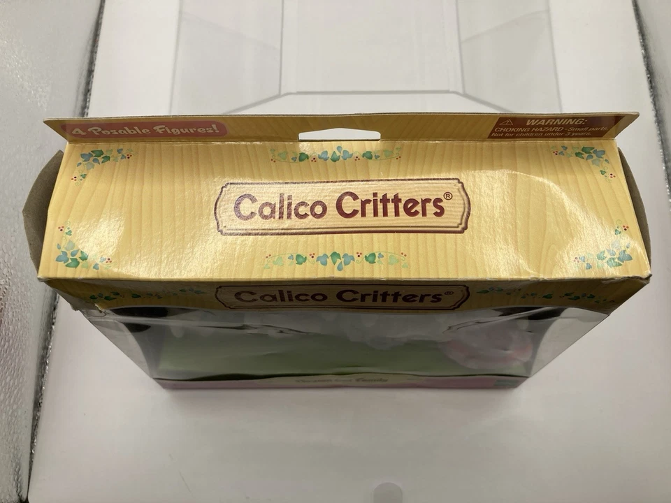 NUEVO Época Calico Critters Difuso Gato Persa Familia Cecilia Adam Nora Felix NRFB Foto 4 de 4