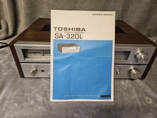 Toshiba SA-320L Vintage Stereo Receiver Amplifier Made in Japan.