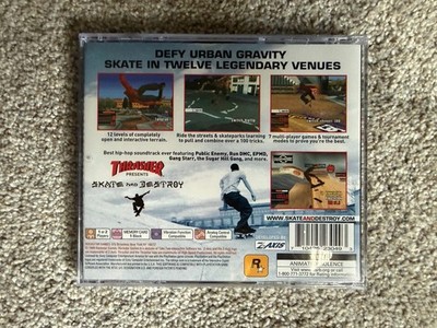 Thrasher: Skate & Destroy (Sony PlayStation 1, 1999) for sale