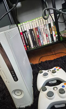 Xbox 360 + 2 Controllers + 16 Games Console T...