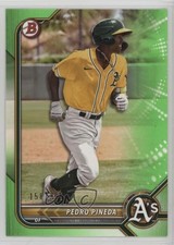 2022 Bowman Prospects Neon Green Border 158/399 Pedro Pineda #BP-94 0j7y