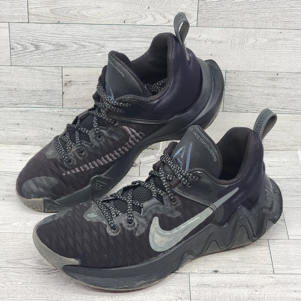 Nike Mens Giannis Immortality Size 7 CZ4099-009 Black Basketball