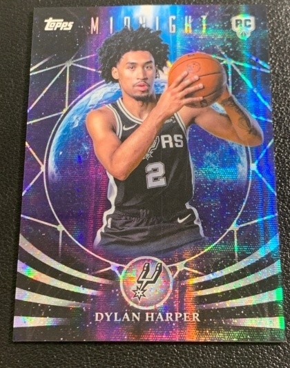 Dylan Harper 2025-26 Topps Midnight Moonfall RC #MF-22 -b