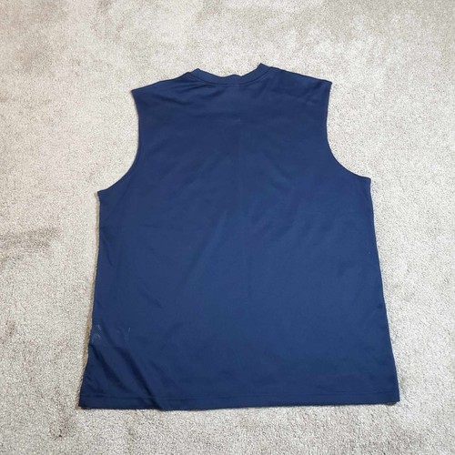 Sweat-shirt Vintage Années 70 – Taille 50 – Bleu/Bleu – Homme Ou Femme