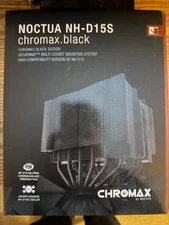 Noctua NH-D15S Chromax.Black CPU Cooler with NF-A15 PWM 140MM Fan