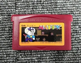 NAMCO Famicom Mini Mappy GBA Game Cartridge Used Pocket Console