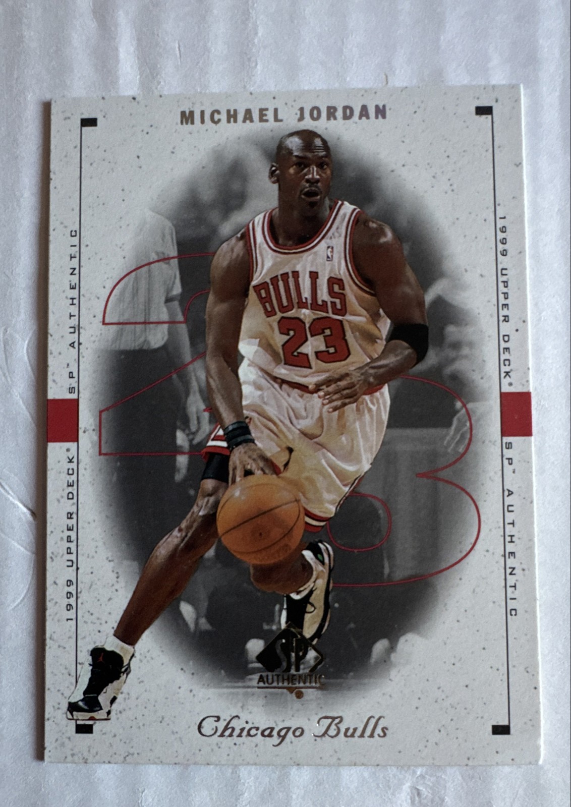 1998-99 SP Authentic - Michael Jordan #23 Sample Chicago Bulls