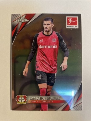 Topps Chrome Bundesliga 67 Martin Terrier Bayer Leverkusen