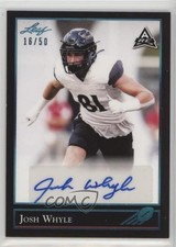 2021 Leaf Memories 1992 Base Platinum Spectrum 16/50 Josh Whyle Auto 1e3h